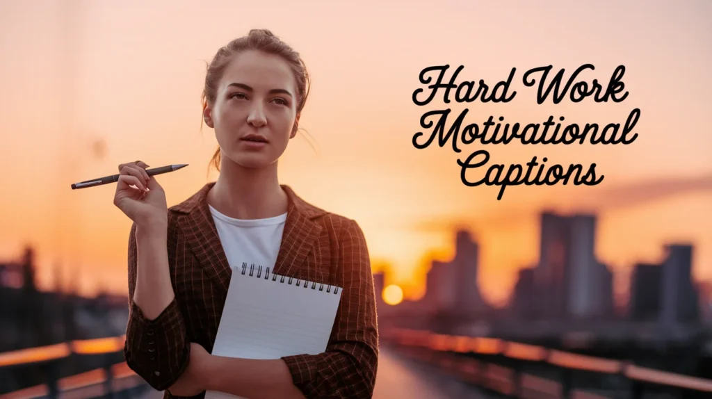 Hard Work Motivational Captions