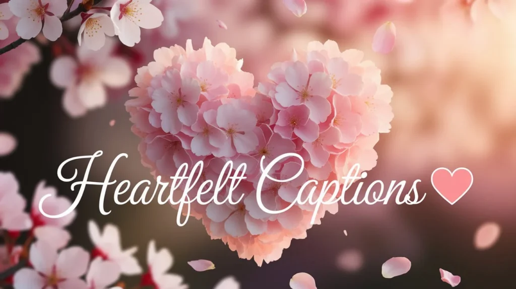 Heartfelt Captions ๐