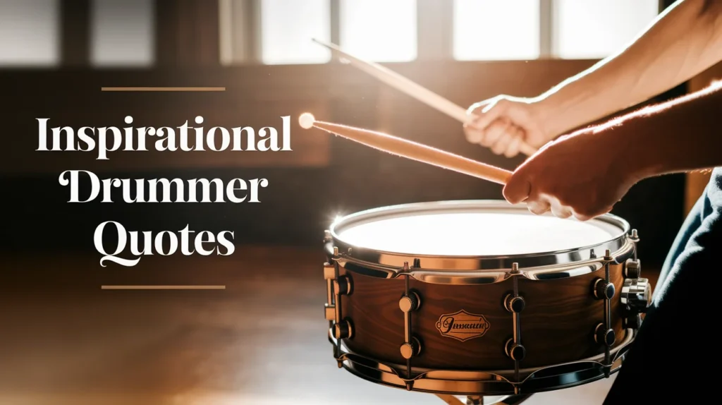 Inspirational Drummer Quotes