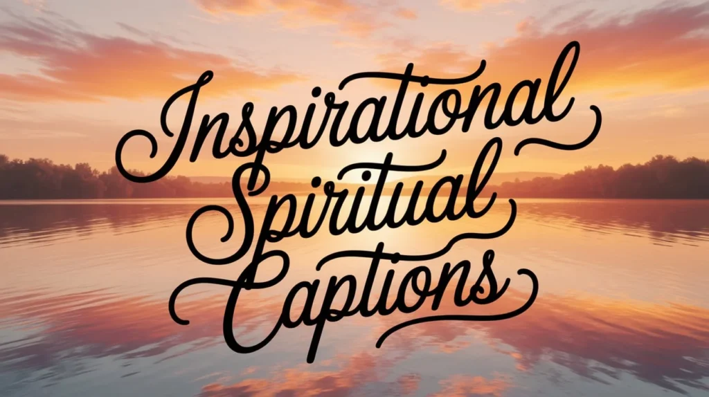 Inspirational Spiritual Captions