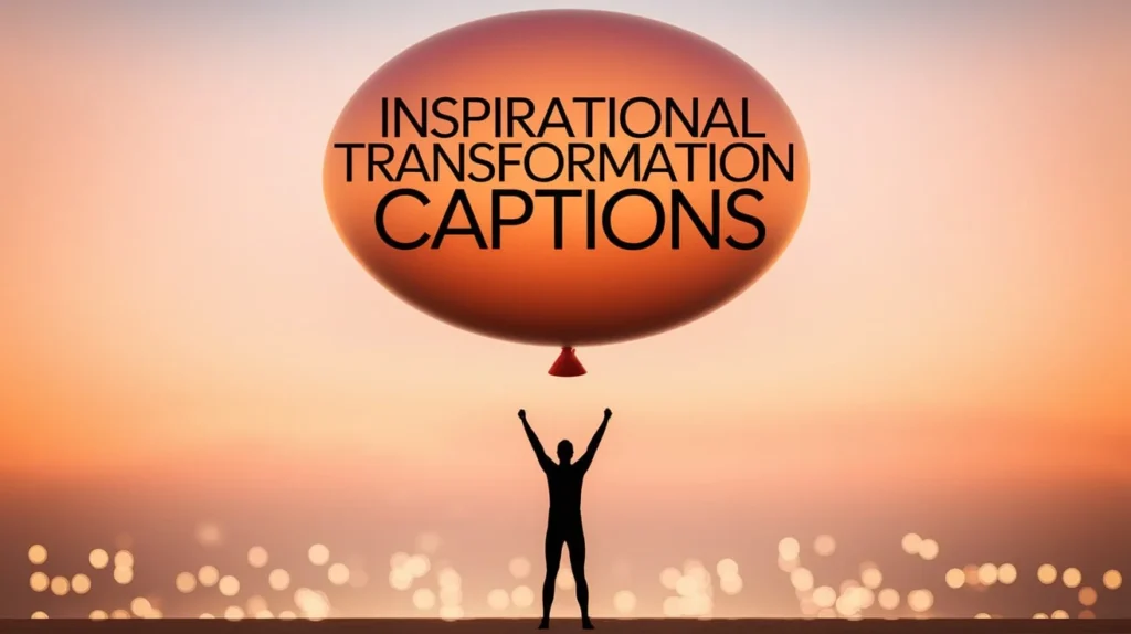 Inspirational Transformation Captions
