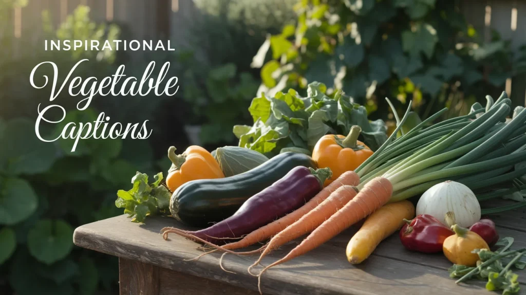 Inspirational Vegetable Captions
