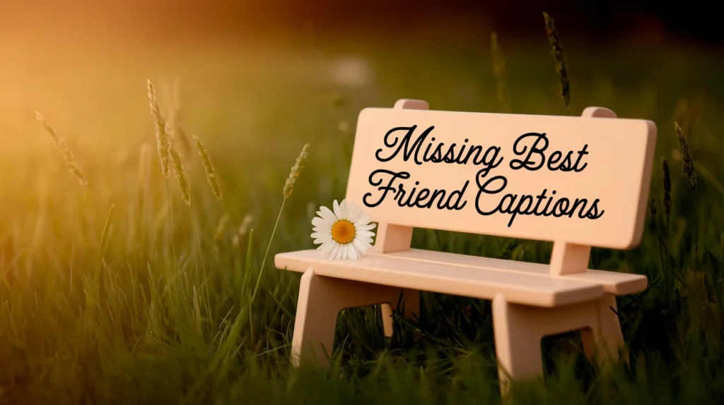 Missing Best Friend Captions