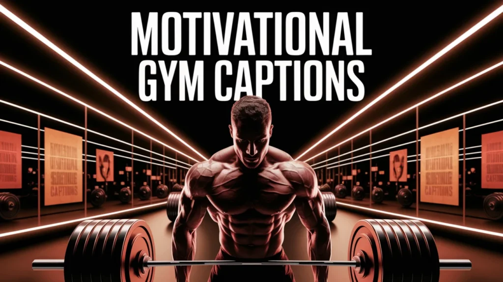 Motivational Gym Captions