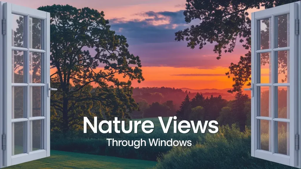 Nature Views Through Windows