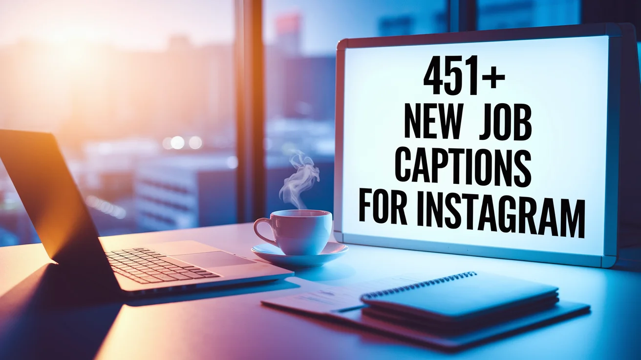 New Job Captions For Instagram