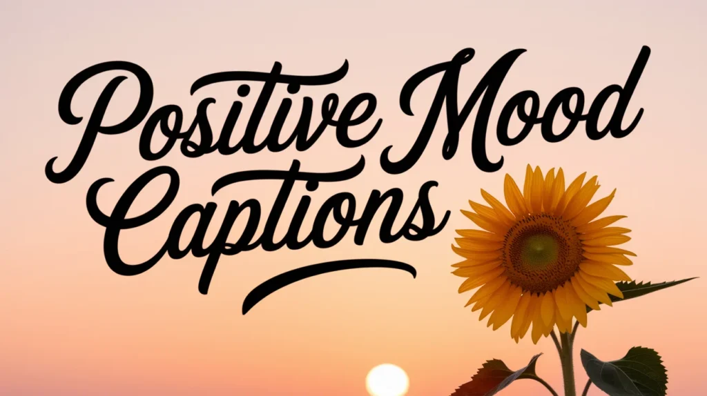 Positive Mood Captions