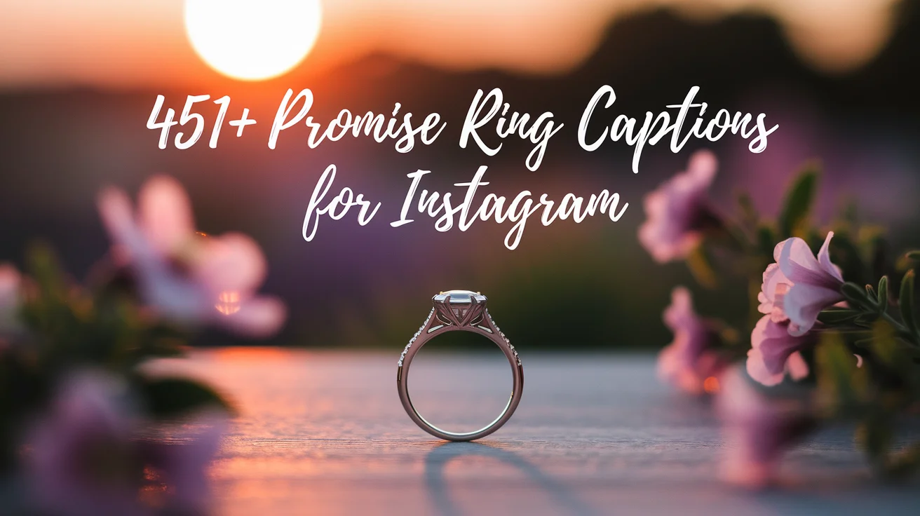 Promise Ring Captions For Instagram