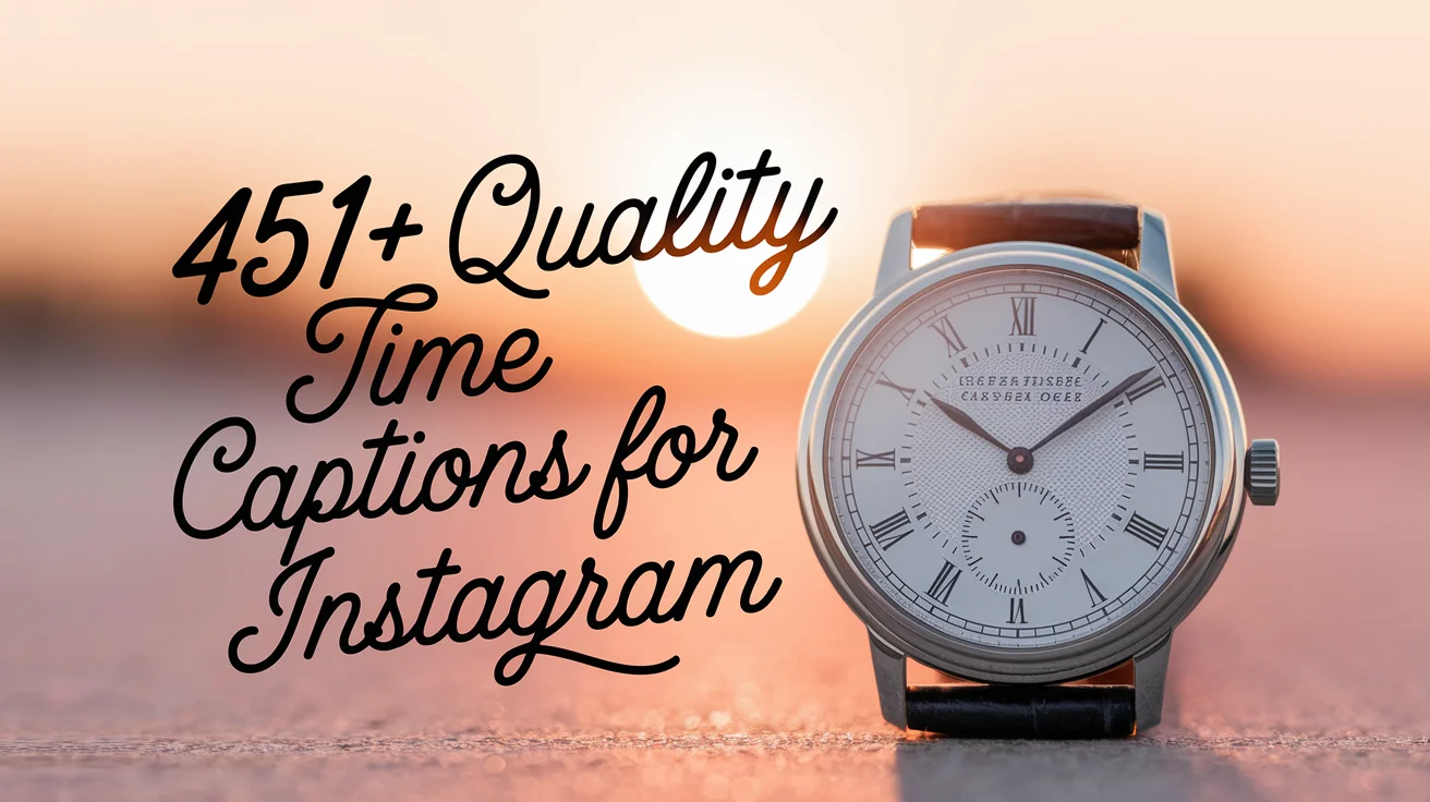 Quality Time Captions For Instagram