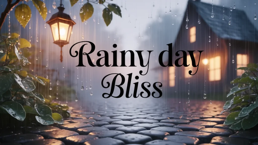 Rainy Day Bliss