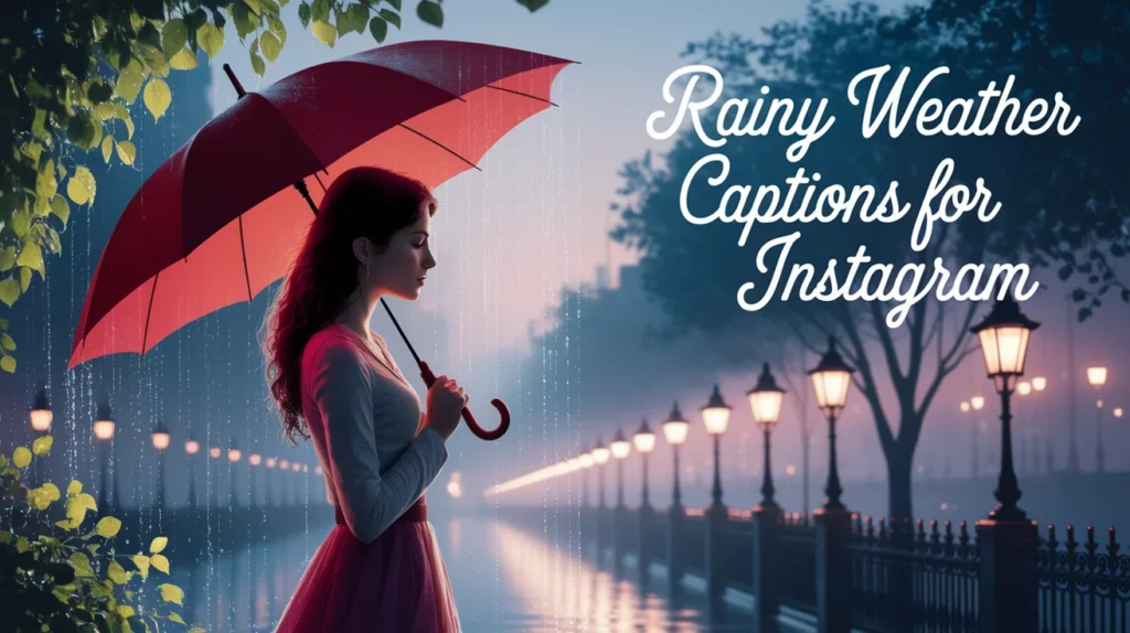 Rainy Weather Captions For Instagram