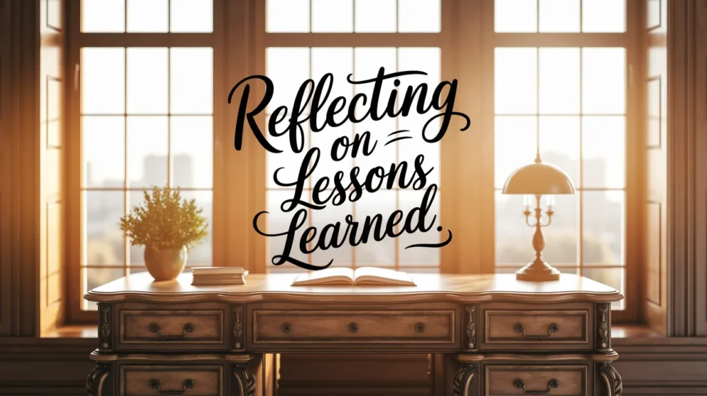 Reflecting on Lessons Learned