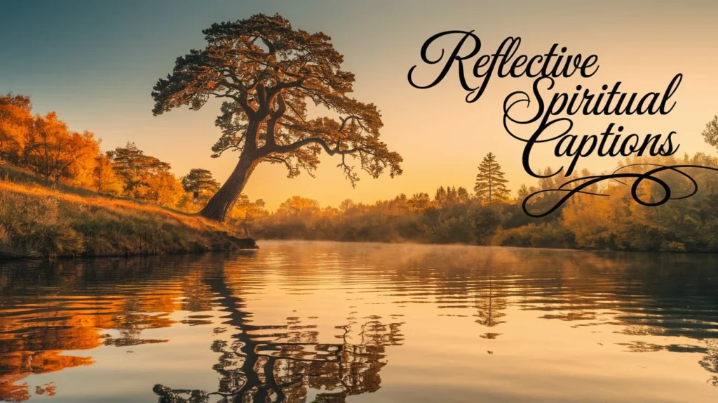 Reflective Spiritual Captions