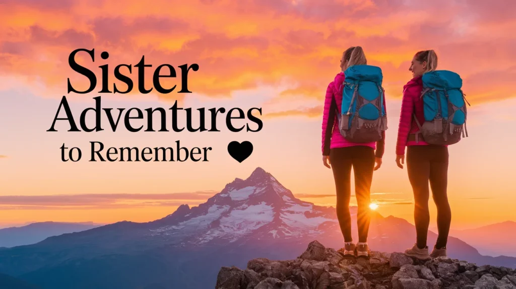Sister Adventures to Remember 🌎