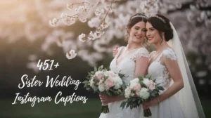 Sister Wedding Instagram Captions