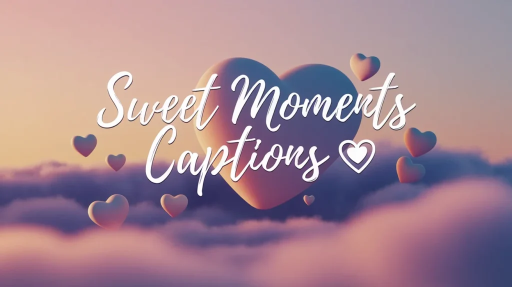 Sweet Moments Captions
