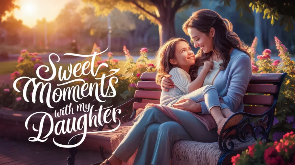 Sweet Moments with My Daughter