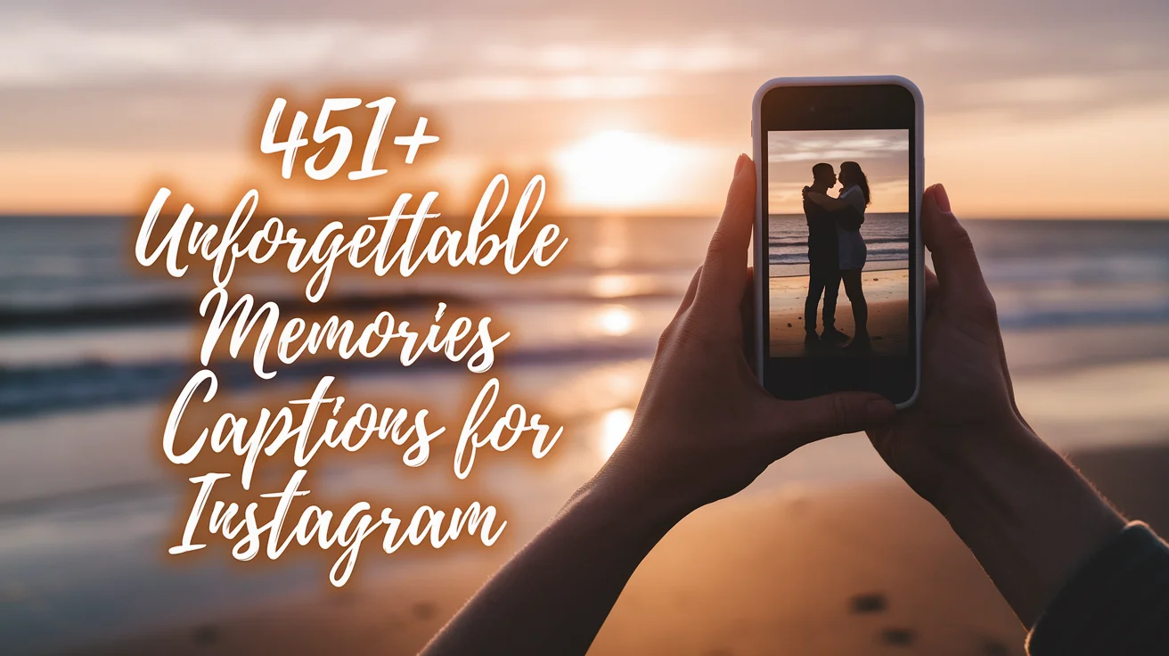 Unforgettable Memories Captions For Instagram