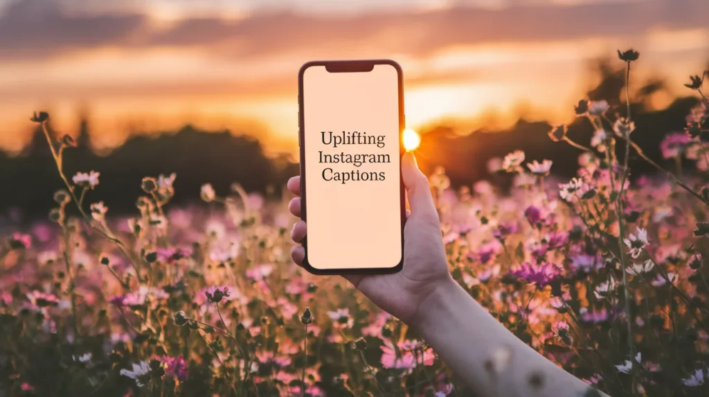 Uplifting Instagram Captions