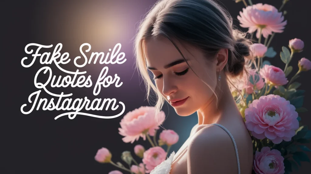 Fake Smile Quotes For Instagram