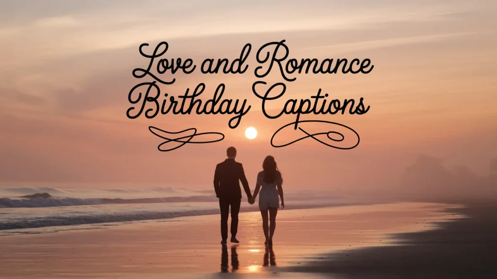Love and Romance Birthday Captions