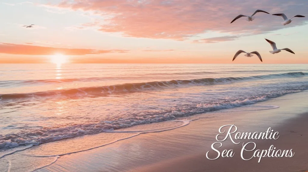 Romantic Sea Captions